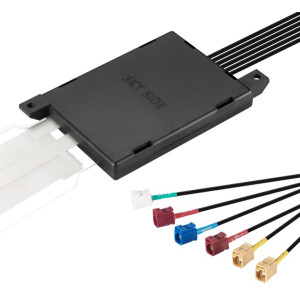 Taoglas MA2336 Covert Combination Film Antenna, RG-174 cable, integrated adhesive mounting